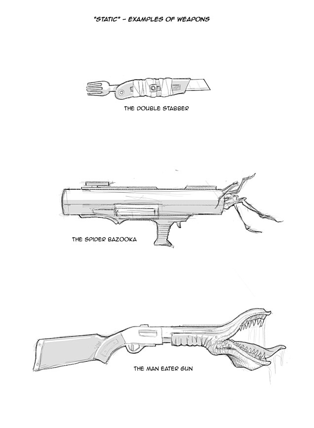 Static – Weapons Concepts